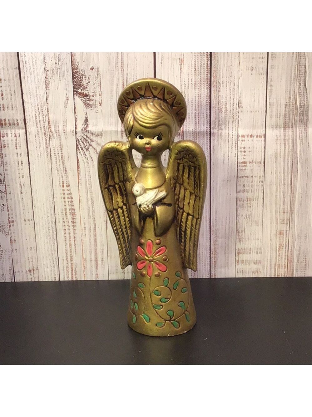 Rare Vintage holt howard paper mache angel